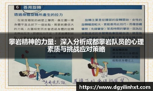 攀岩精神的力量：深入分析成都攀岩队员的心理素质与挑战应对策略